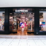 Picture of the front of the Express store at First Canadian Place