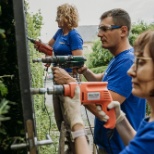 Goodyear Slovenia associates volunteering with local organization