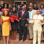 Ribbon cutting at our call center in Sumter, SC