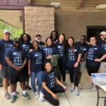 Volunteer event with North Metro Miracle League baseball team