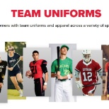 Make team uniforms with us! 