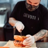 Boards Position, plating a sandwich on texas toast