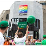 Pride parade in Montréal