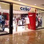 Window and in-store Celio, Hyderabhad India