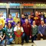 Rivalry day at our corporate office - it was Minnesota vs. Wisconsin and fun for all.