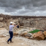 Surveying with a drone at our Cleveland quarry!