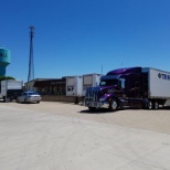 Company Truck ready to leave for the East Coast.