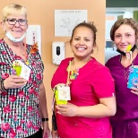 Residents surprise staff with May Day baskets ♥