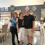 Serving happy guests at Ashley Furniture Homestore