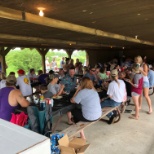 LVS Family Picnic/Camping weekend. Employees were invited to bring family and come together for fun