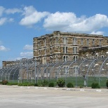 Front entrance to Lansing Correctional Facility. Also visible: A and D cellhouses.