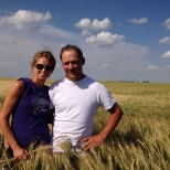 Owners of Bangerter Farms in the 2016 Winter Wheat Crop